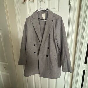H&M Light Gray Coat